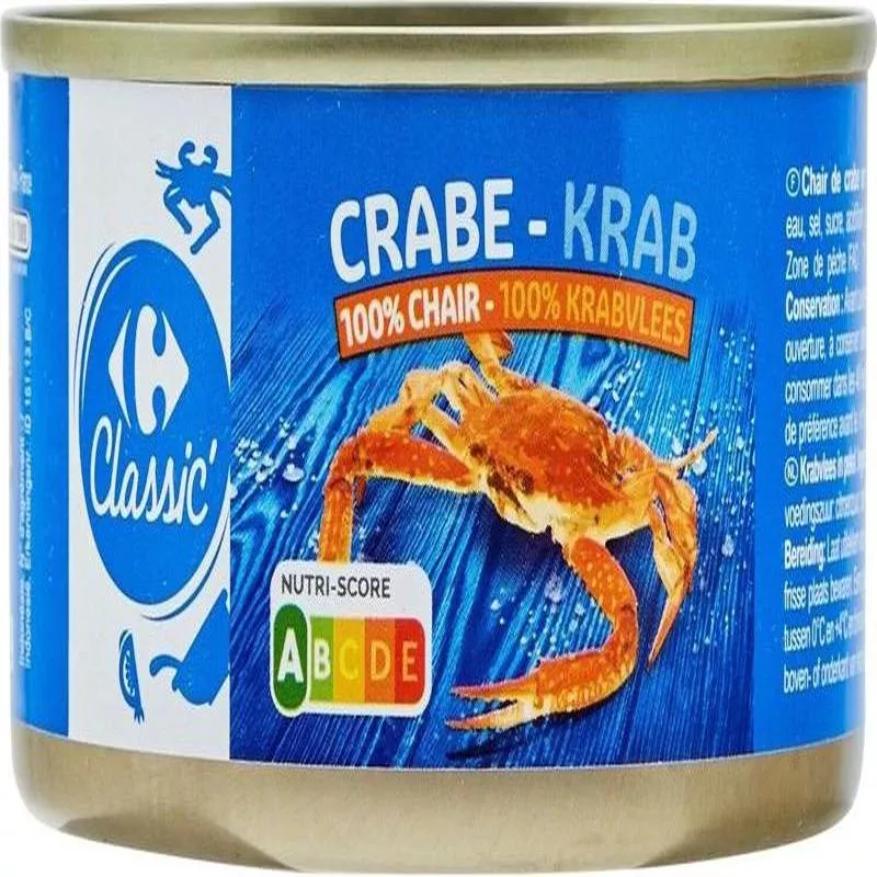 100% crab flesh 170g (#117154)