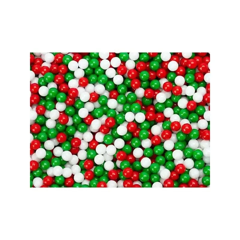 Christmas Petite Jawbreaker Candy Balls: 5LB Bag