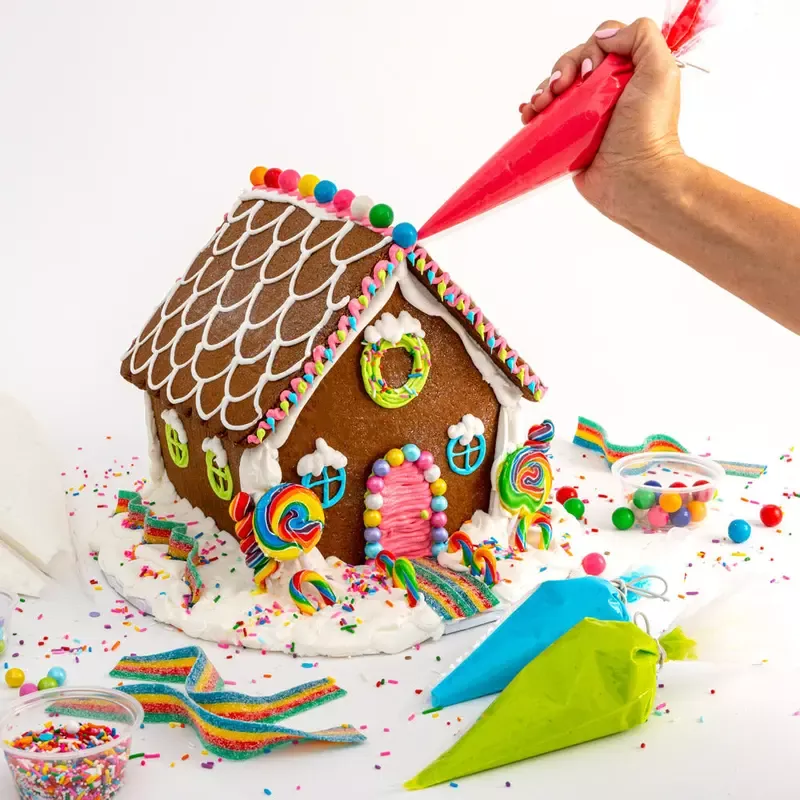 DIY Gingerbread Candy House Kit