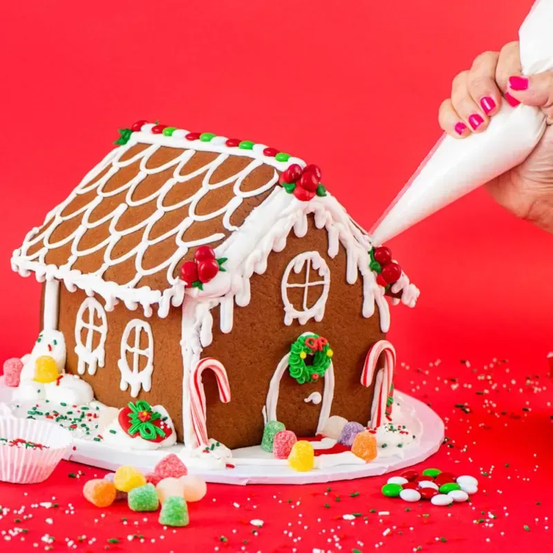 DIY Gingerbread Christmas House Kit