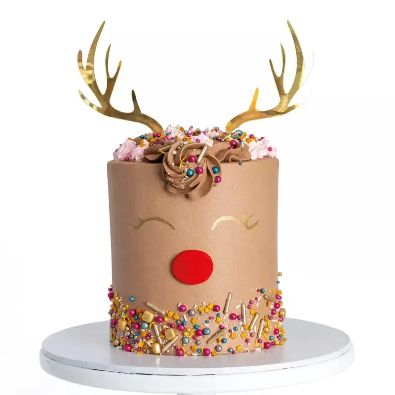 Enchanted Reindeer Cake