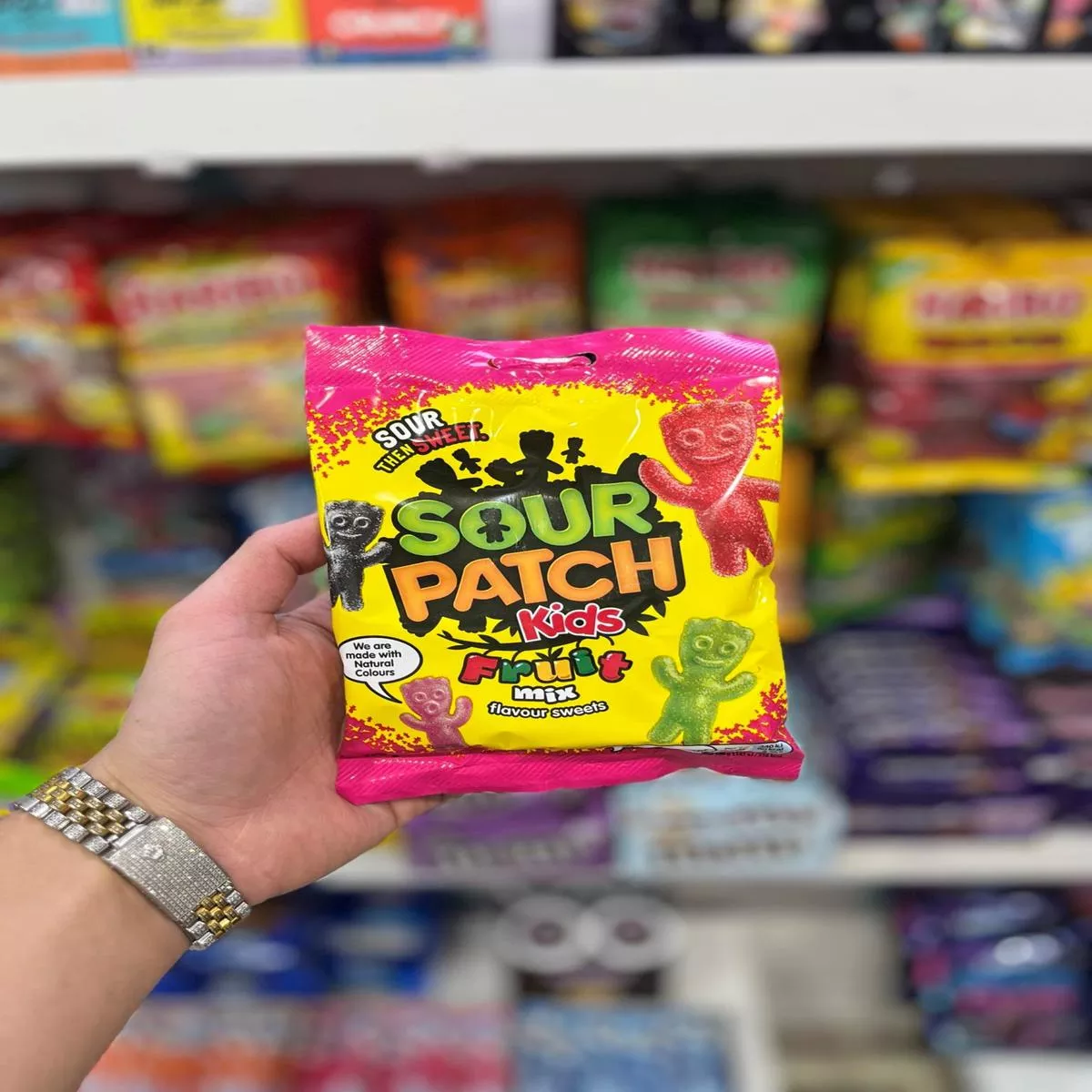 (EU) SOUR PATCH KIDS FRUIT MIX – 130G