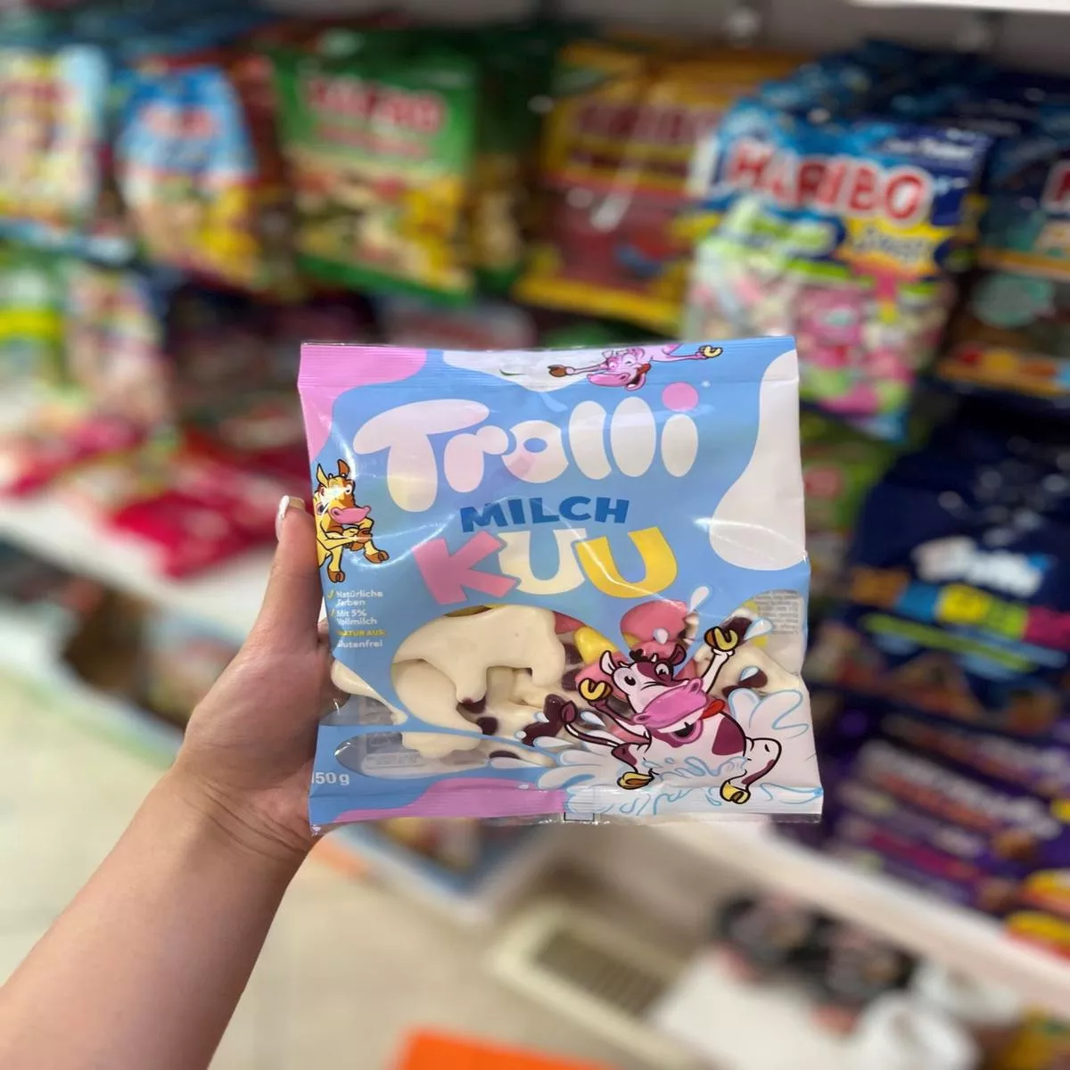 (GERMANY) TROLLI MILCH KUU – 150G