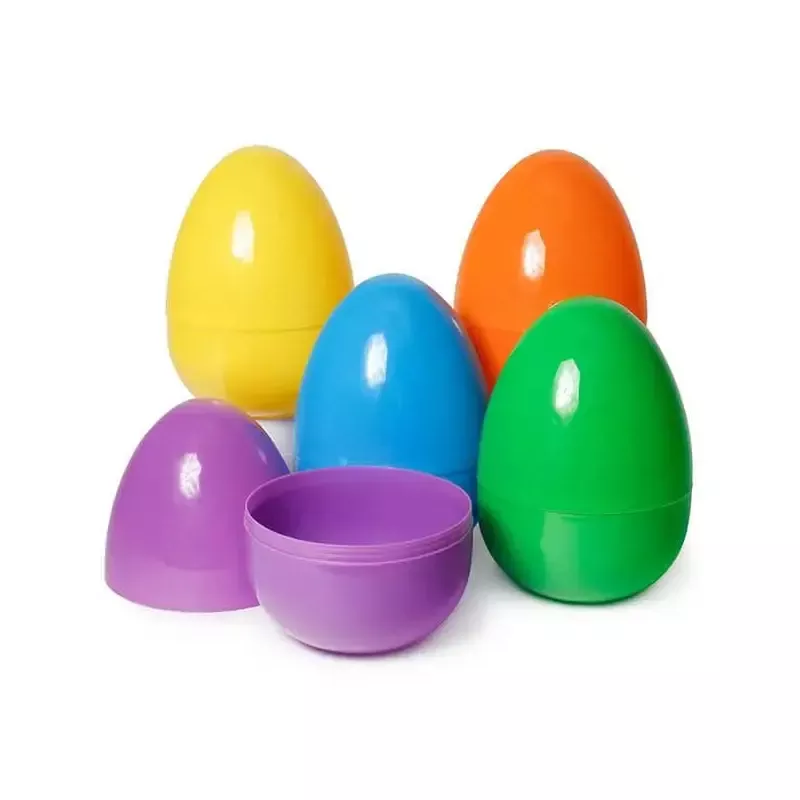 Giant Plastic Easter Eggs Assortment: 5-Piece Set