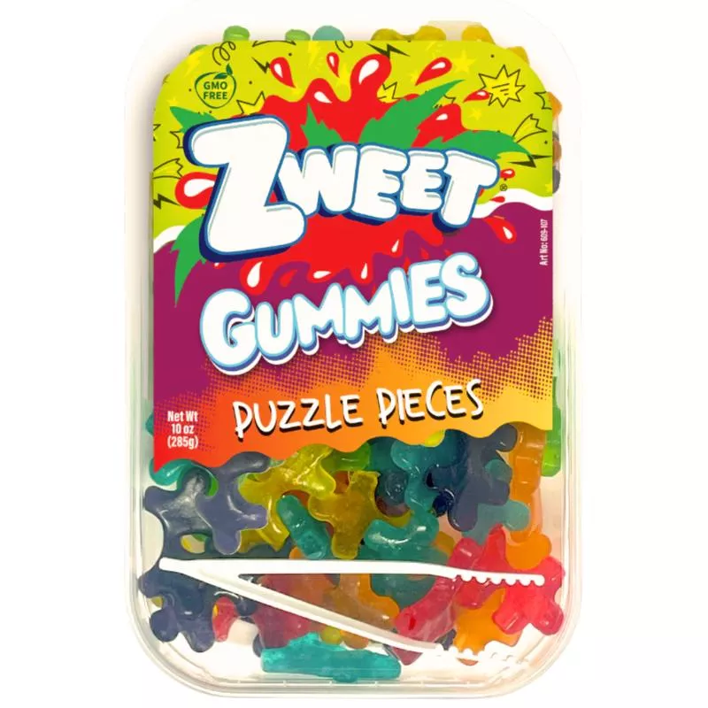 Zweet Gummies Puzzle Pieces – 10oz