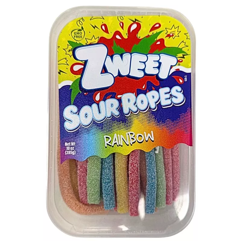 Zweet Sour Ropes Rainbow – 285g